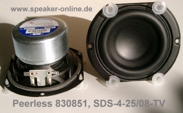 5er-Set-SDS4-25/08TV, Peerless 830851 Lagerrest/Industrieposten
