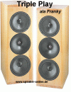 Monacor Lautsprecherbausatz Triple Play ala Franky