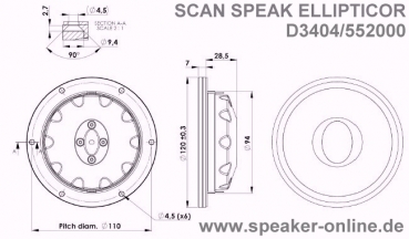 SCANSPEAK Ellipticor D3404/552000