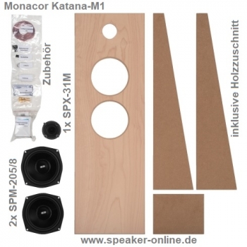 Katana-M1 Lautsprecherbausatz