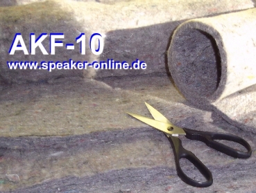 1 Matte Akustikflies AKF-10, ca. 200cm x 50cm x 1cm
