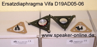 1 Reparaturset für einen Vifa D19 AD-05 06 Hochtöner - ausverkauft !