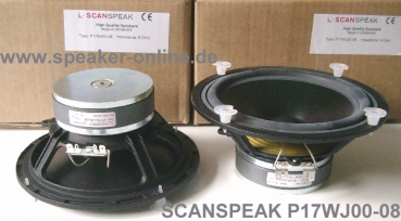 P17WJ00-08 SCANSPEAK ( = Ersatz für Vifa 17WP200/8 ) - ausverkauft !