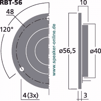 Monacor RBT-56