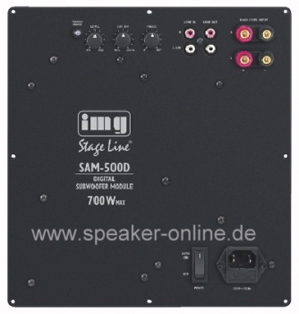 img SAM-500D , aktives Subwoofermodul