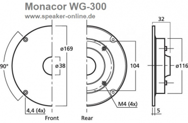 Monacor WG-300