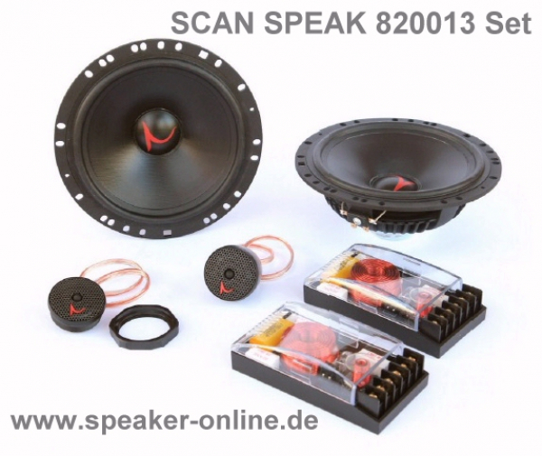ScanSpeak 820013 Car Speaker Set