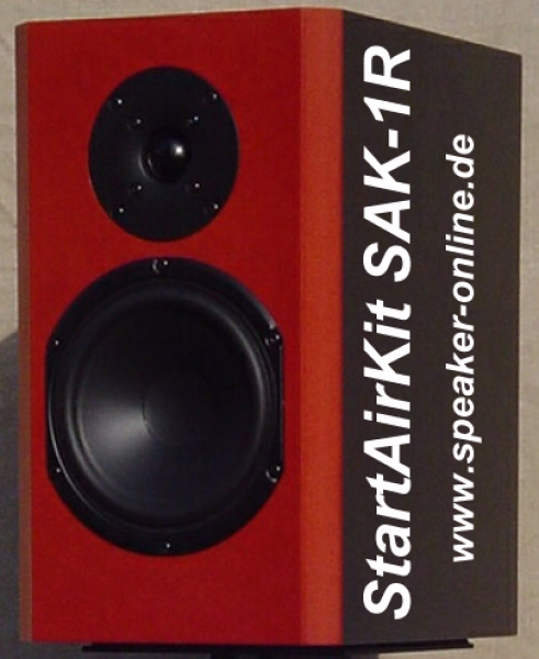 Paarpreis SAK-1R - StartAirKit Lautsprecherbausatz - Einzelpaar