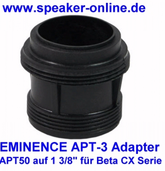 1 Einzelpaar Eminence 10"Coax ( = 2x BETA 10CX + 2x APT-3 +2x APT-50 ) - ausverkauft !