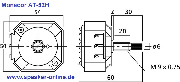 Monacor AT-52H