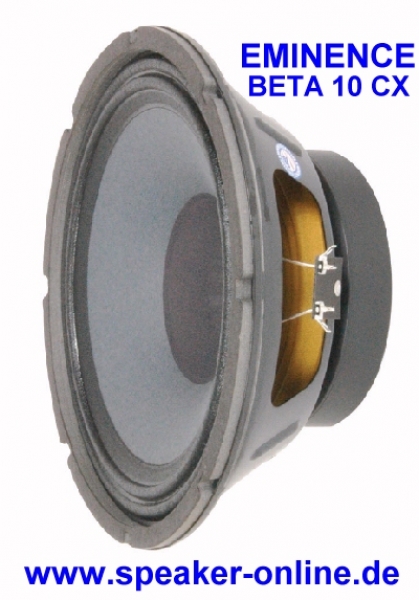 1 Einzelpaar Eminence 10"Coax ( = 2x BETA 10CX + 2x APT-3 +2x APT-50 ) - ausverkauft !