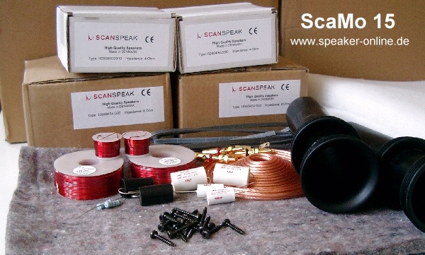 scamo15 lautsprecherbausatz