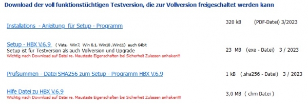 HBX-Lizenzfile Neugenerierung zu HBX V6.9 oder V6.9Basic - Mini-Upgrade von V6.0-V6.6 oder Umregistrierung - je nachdem was vorhanden war